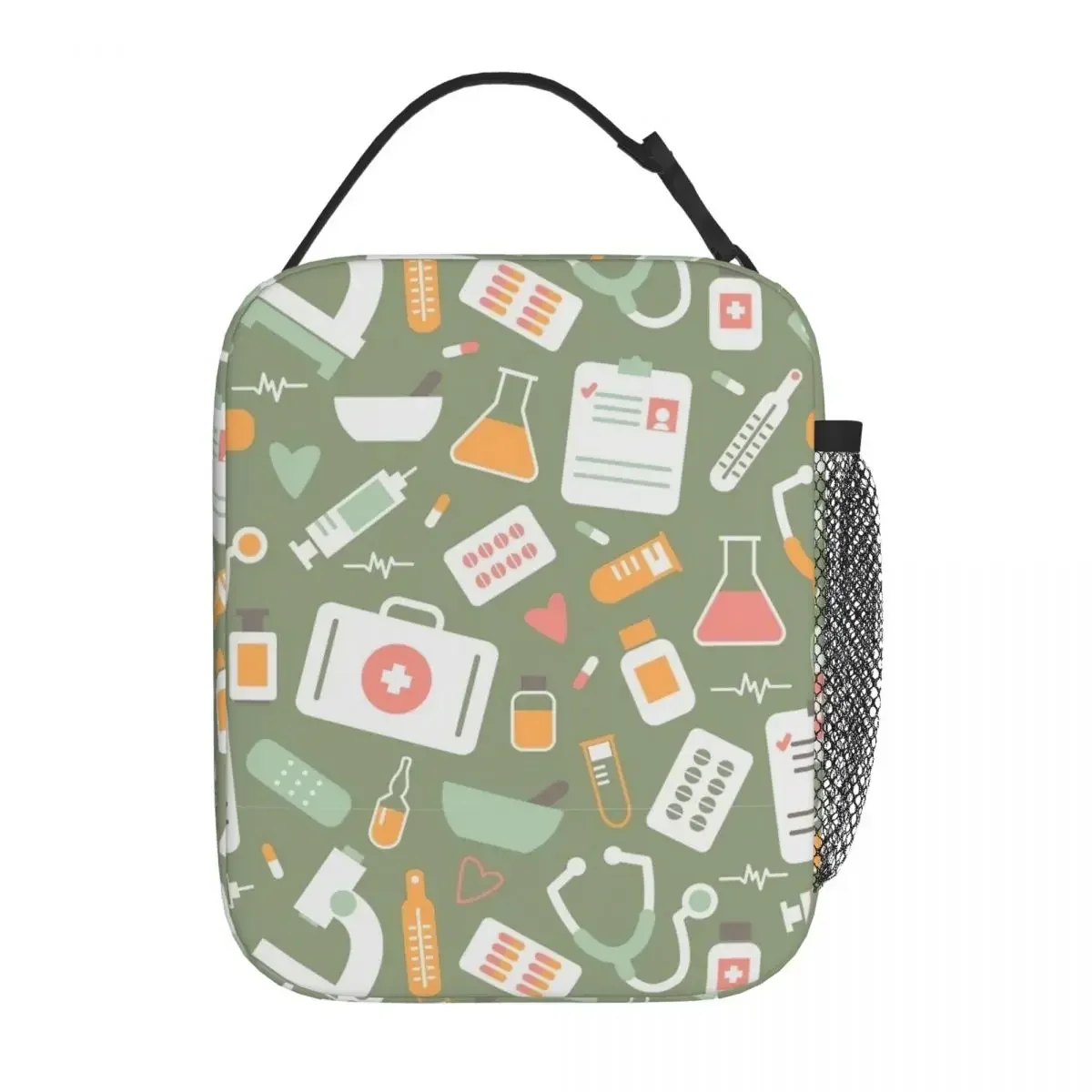 Food Storage Zipper - Sac isotherme à motif infirmier pour