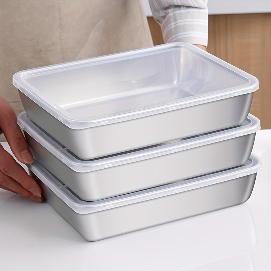 Food Storage No Plastic - 1-3 pièces de contenants de stockage