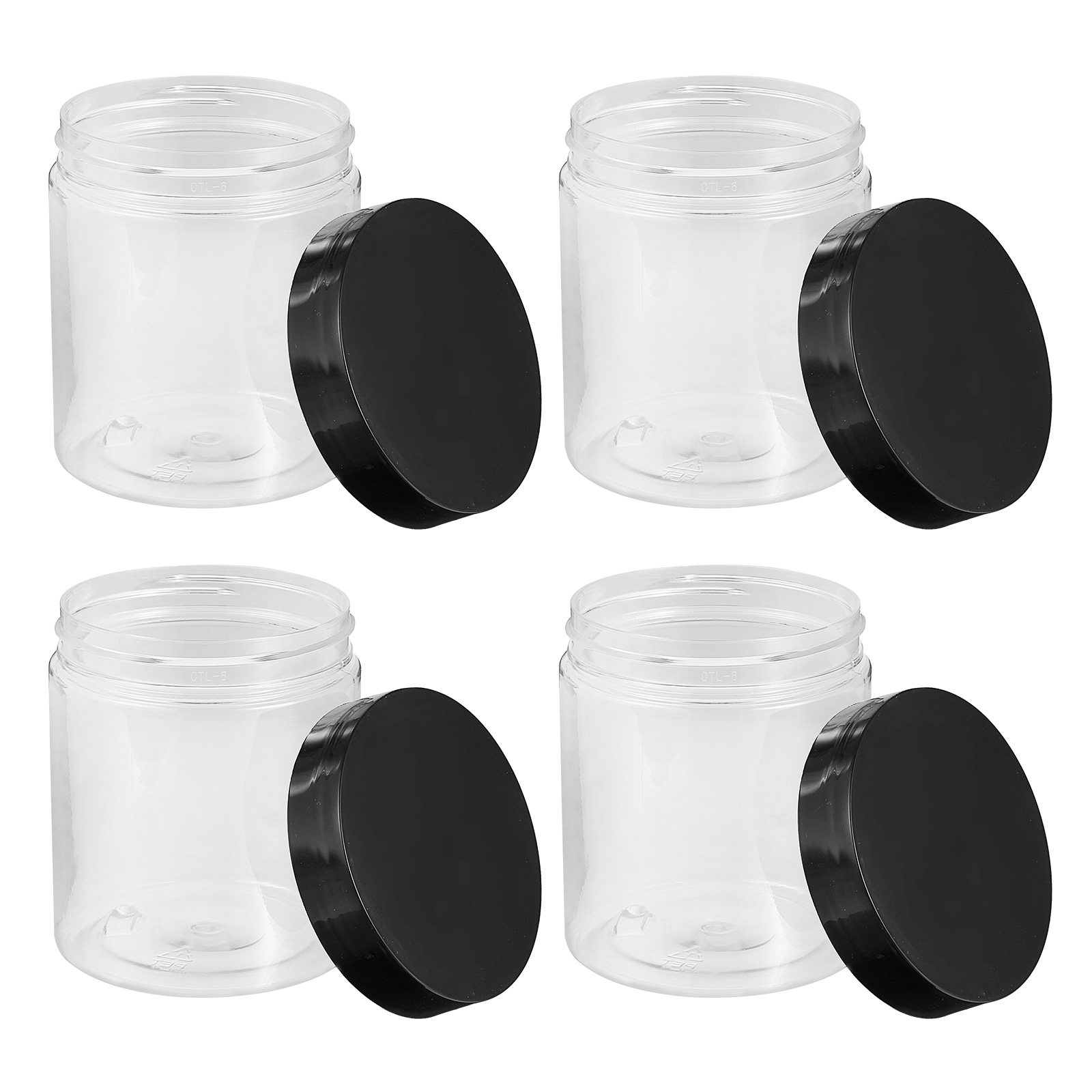 Food Storage Containers - 12 pots de rangement en plastique