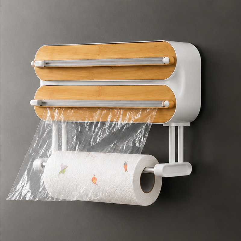 Food Storage Freezer Containers - Distributeur de film alimentaire magnétique avec