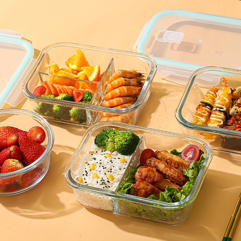 Food Storage Freezer Containers - Boîte de conservation en verre borosilicate