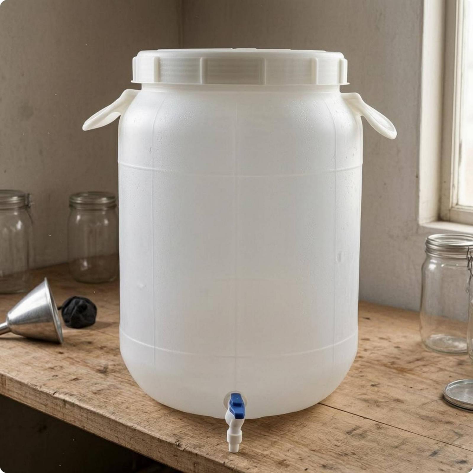Food Storage Containers - Baril de stockage en plastique de
