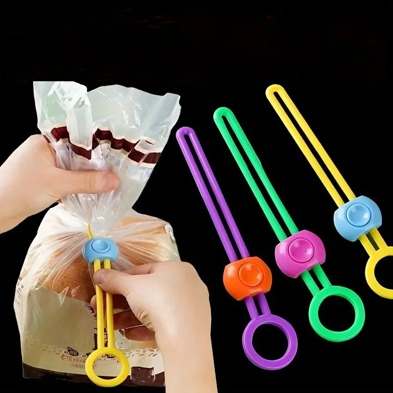 Food Storage No Plastic - Clip de scellage alimentaire Portable, 5/10