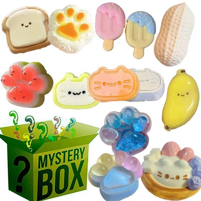 Food Storage Hot - Boîte Mystère Populaire : Squishy Mochi