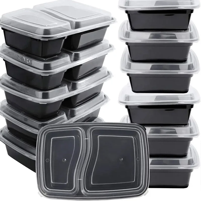 Food Storage Freezer Containers - 10 ensembles de boîtes alimentaires jetables