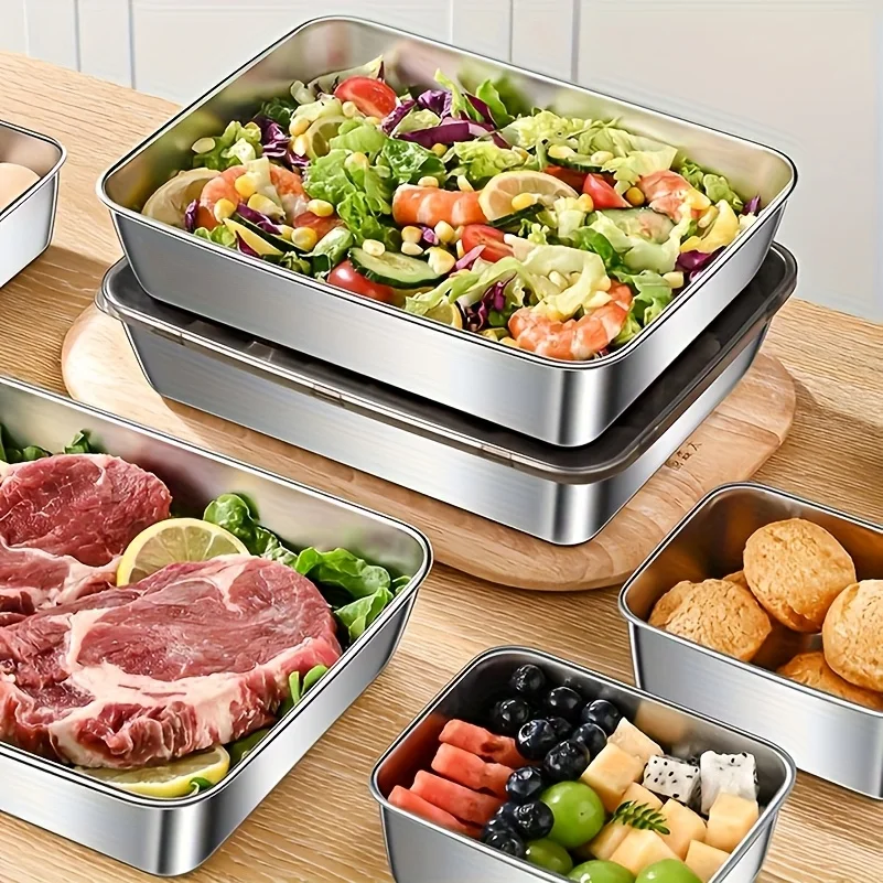 Ensemble de 5 boîtes de conser - Food Storage Home avis et prix