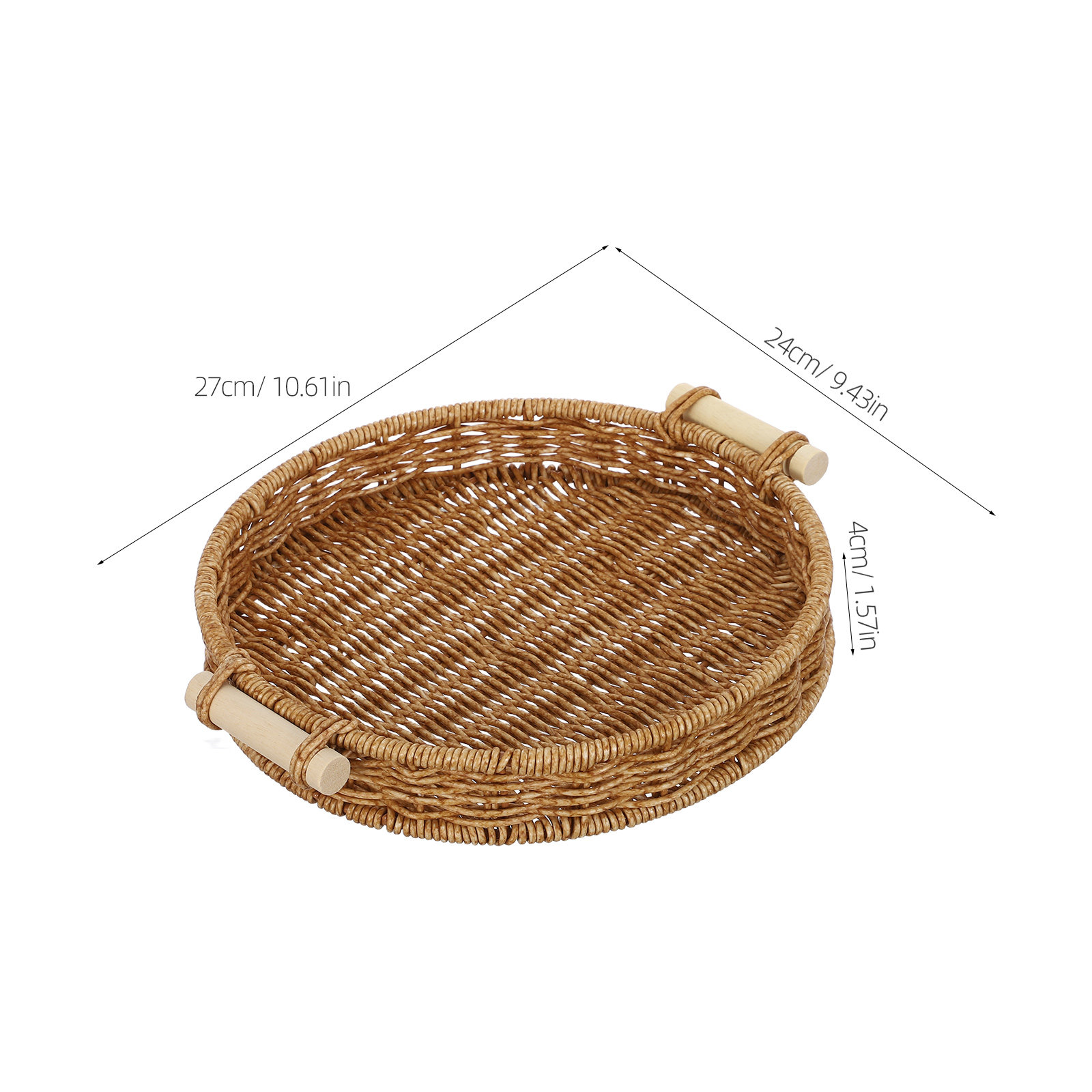 Panier à pain en rotin imitati - Food Storage Home avis et prix