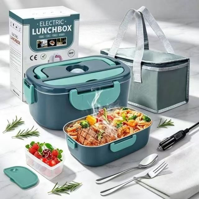 Boîte à lunch chauffante élect - Food Storage Bag Organizer avis et prix