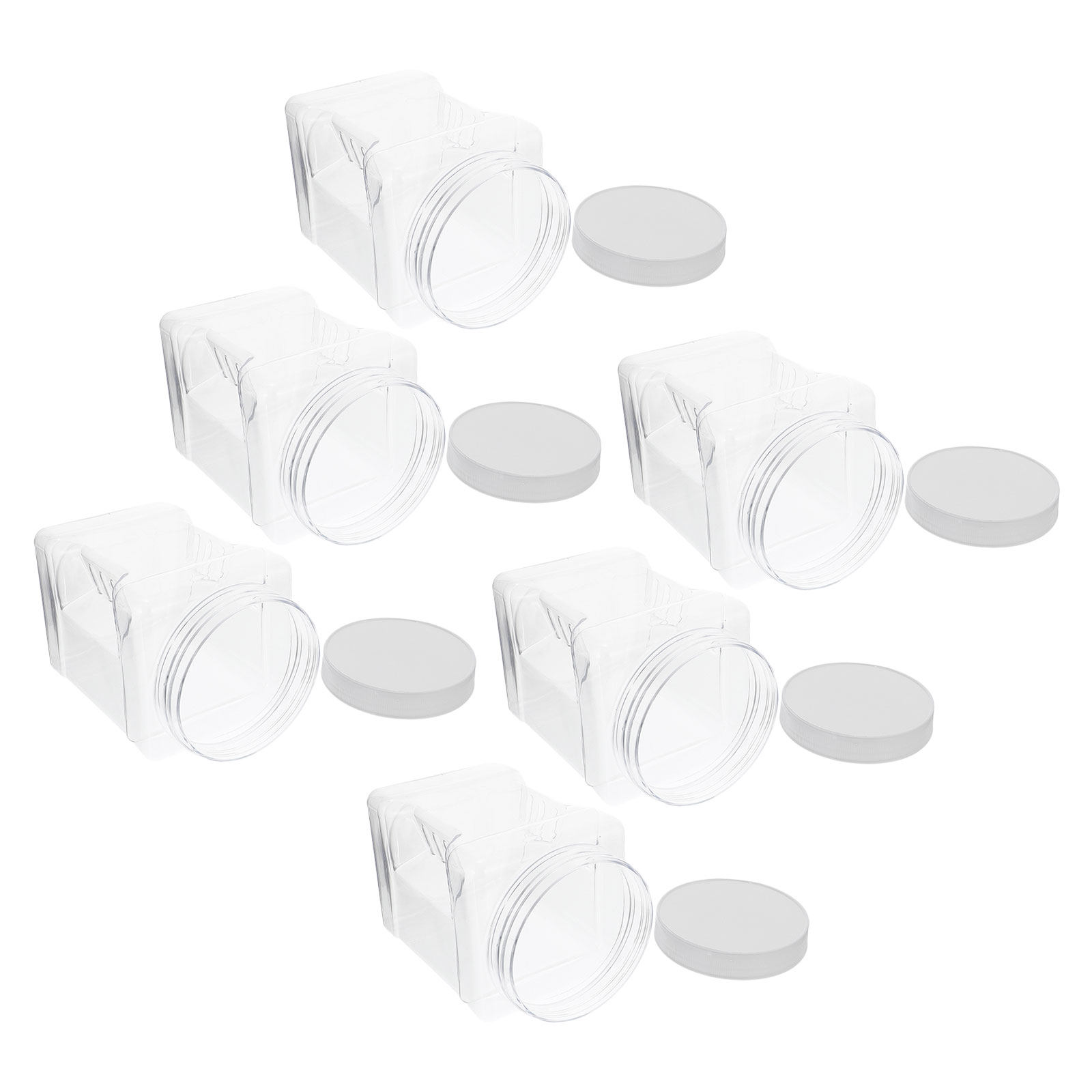 6 boîtes carrées transparentes - Food Storage Containers avis et prix