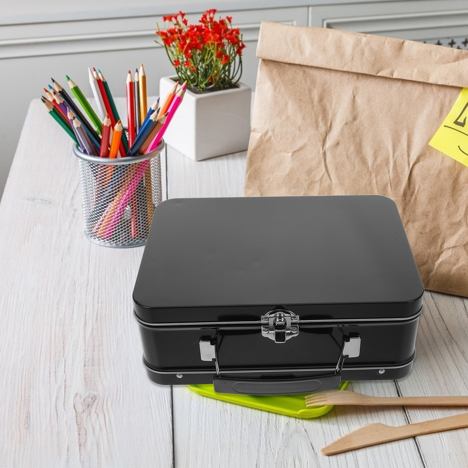 Boîte à lunch en tôle, récipie - Food Storage Lunch Box avis et prix