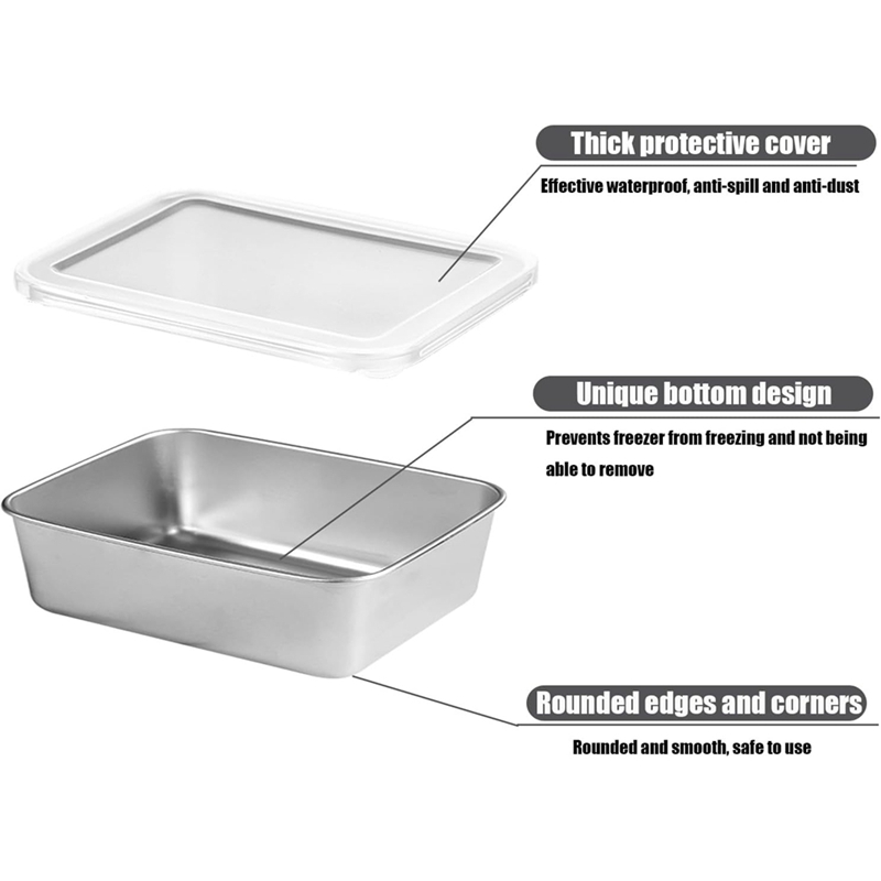 Contenants en acier inoxydable - Food Storage Containers avis et prix