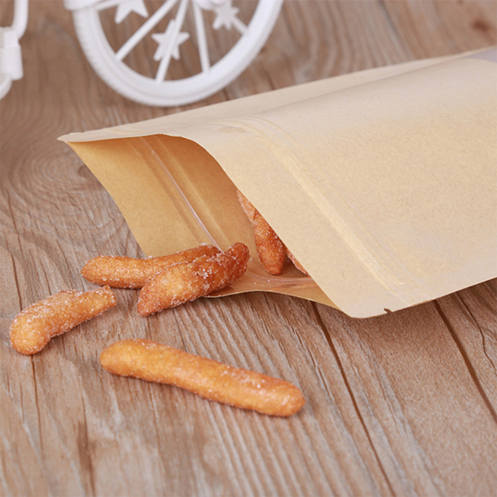 50 sacs en papier kraft referm - Food Storage Zipper avis et prix