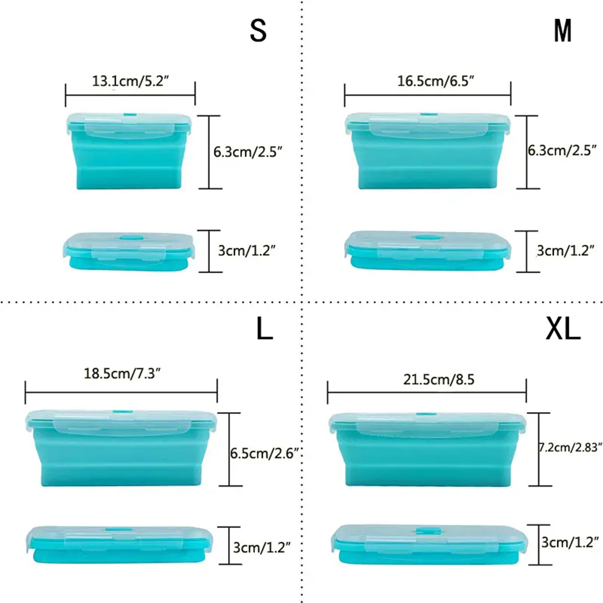 Boîte de conservation alimenta - Food Storage Freezer Containers avis et prix