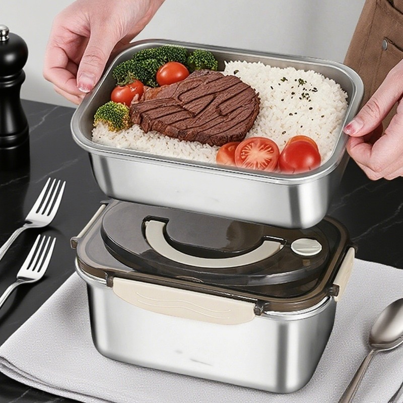 Boîte à bento grande capacité, - Food Storage Lunch Box avis et prix