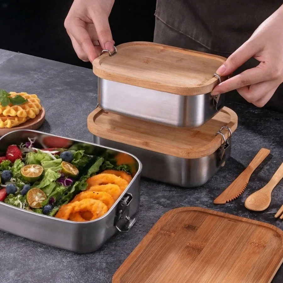 Nouvelle boîte à lunch en acie - Food Storage Lunch Box avis et prix