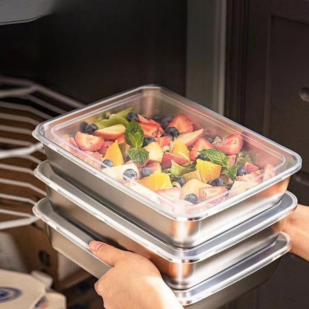 Plateau de service en acier in - Food Storage Heat avis et prix