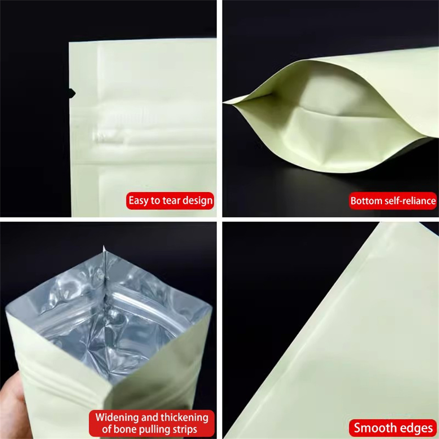 Sachets refermables mats jaune - Food Storage Zipper avis et prix