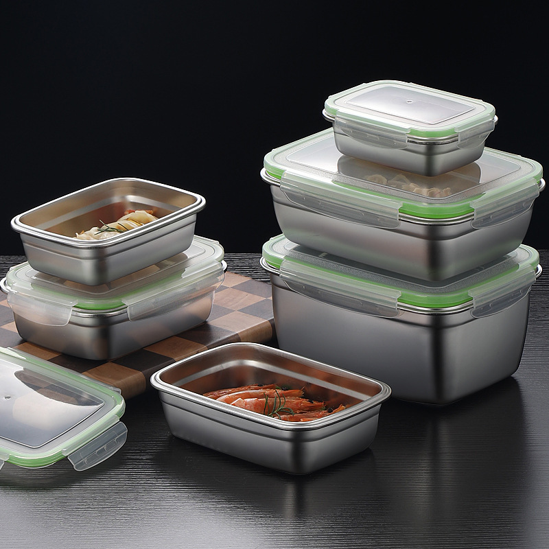 Boîte à déjeuner en acier inox - Food Storage Lunch Box avis et prix