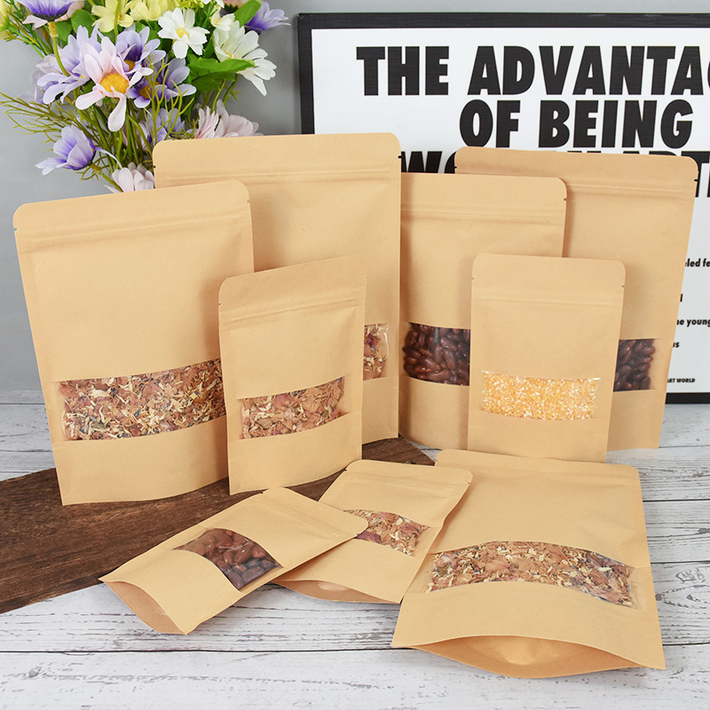 Sacs en papier Kraft à fermetu - Food Storage Zipper avis et prix