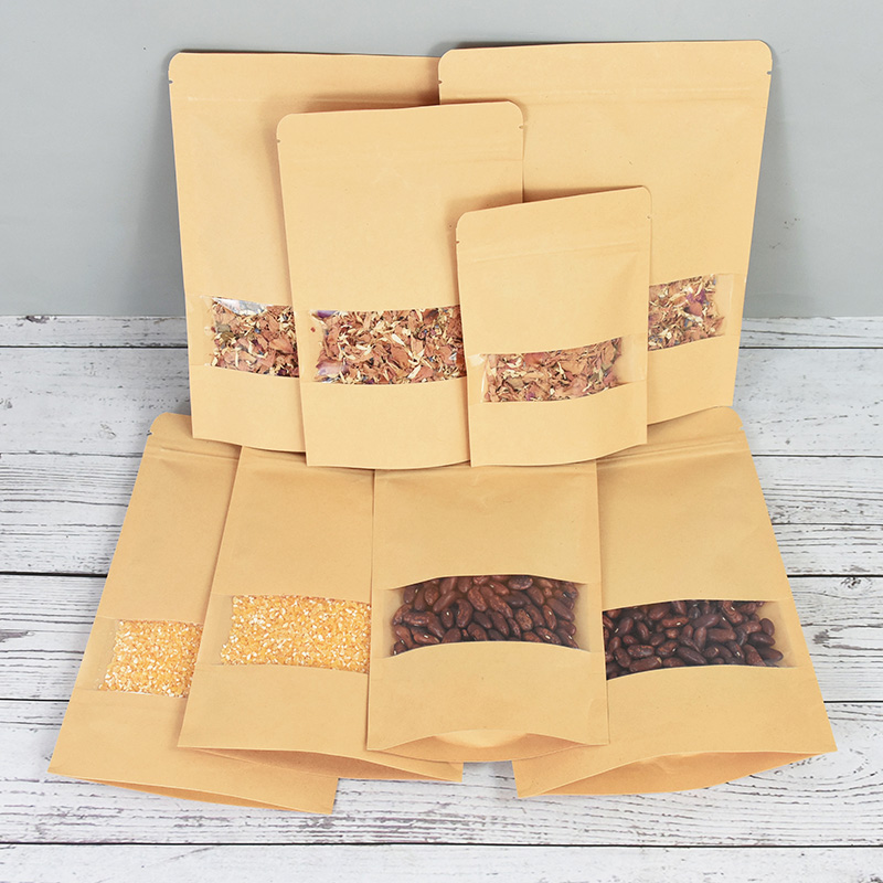 Sacs en papier Kraft à fermetu - Food Storage Zipper avis et prix