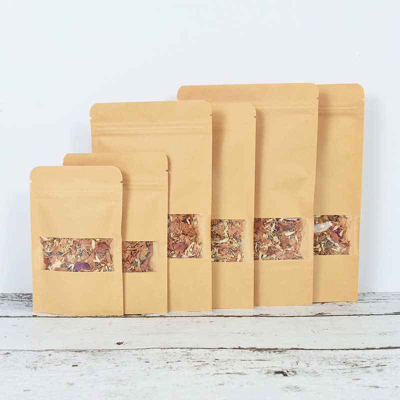 Sacs en papier Kraft à fermetu - Food Storage Zipper avis et prix